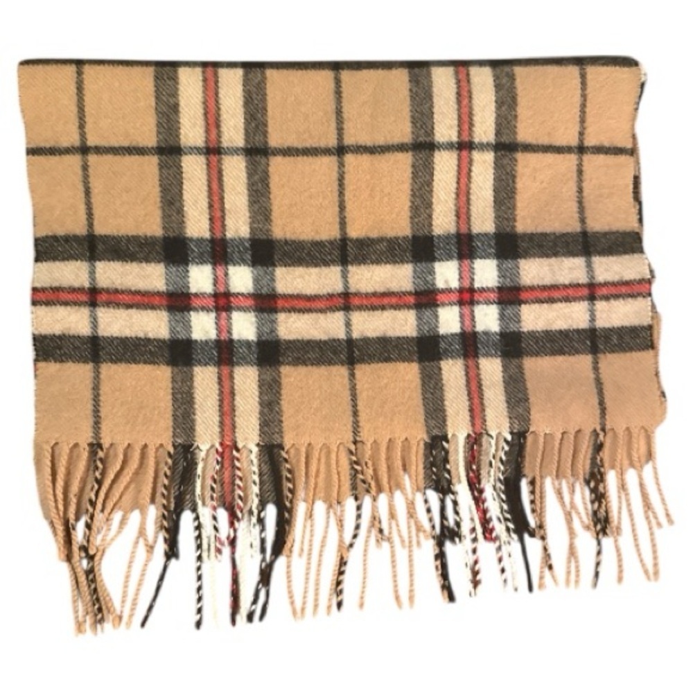 Johnstons Of Elgin Lambswool Checkered Scarf